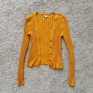 American Eagle Cropped Knit Sweater